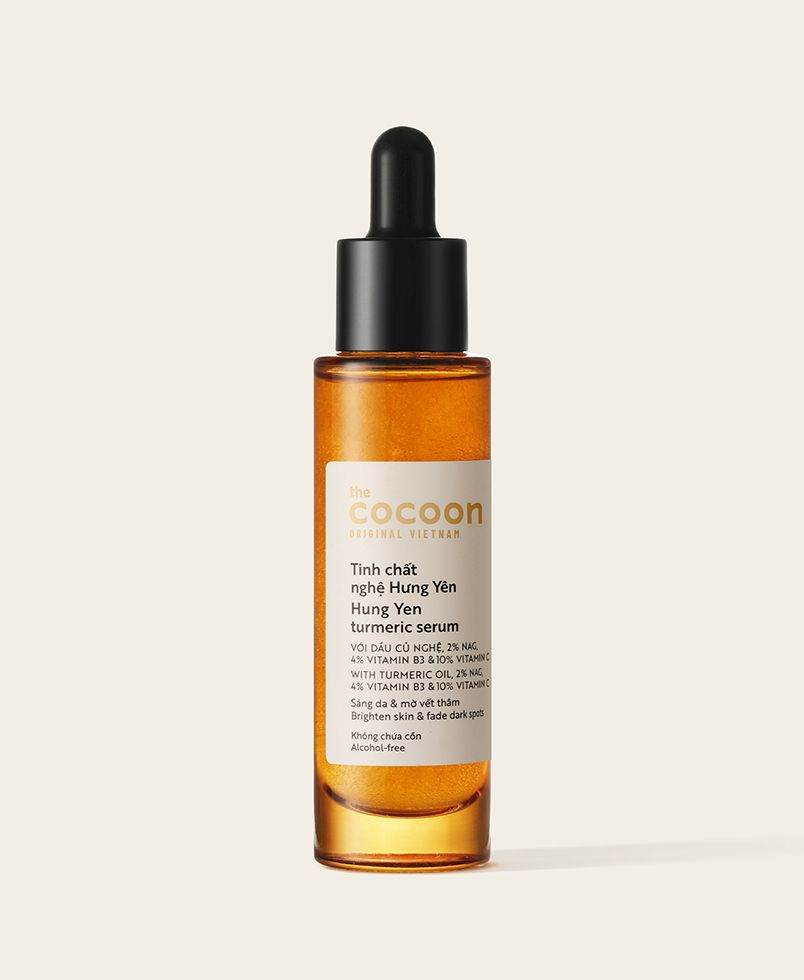 Tinh chất nghệ Hưng Yên 10% Vitamin C cocoon 30ml thuần chay
