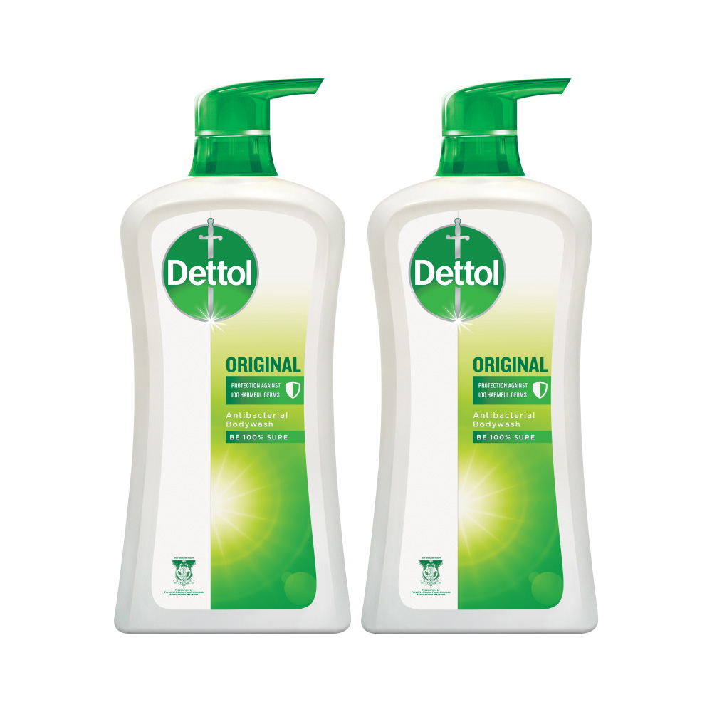 Bộ 2 Dettol Sữa tắm diệt khuẩn 950G