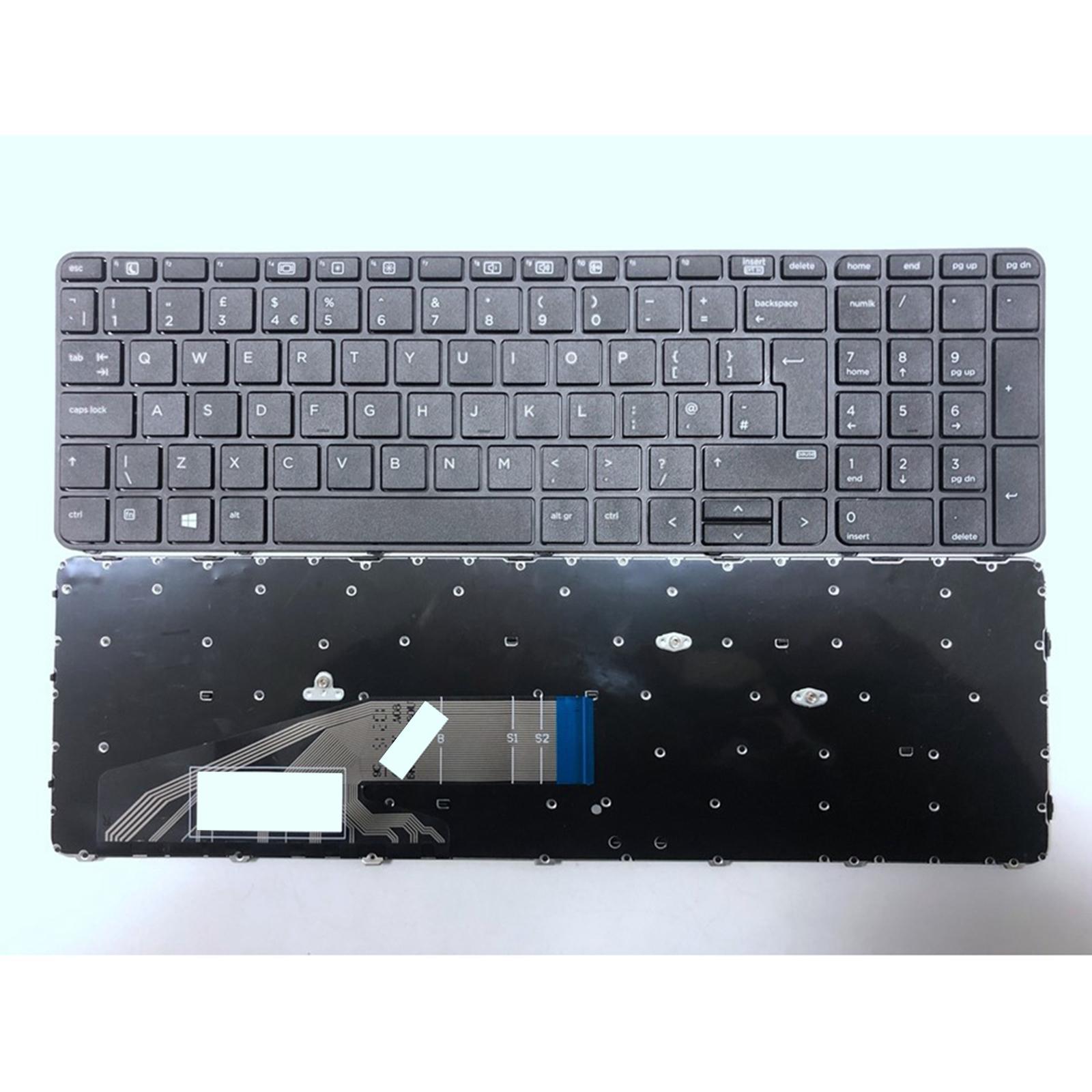 Laptop Keyboard UK Layout For  450 G3 455 G3 G4 455 G4 W/Frame