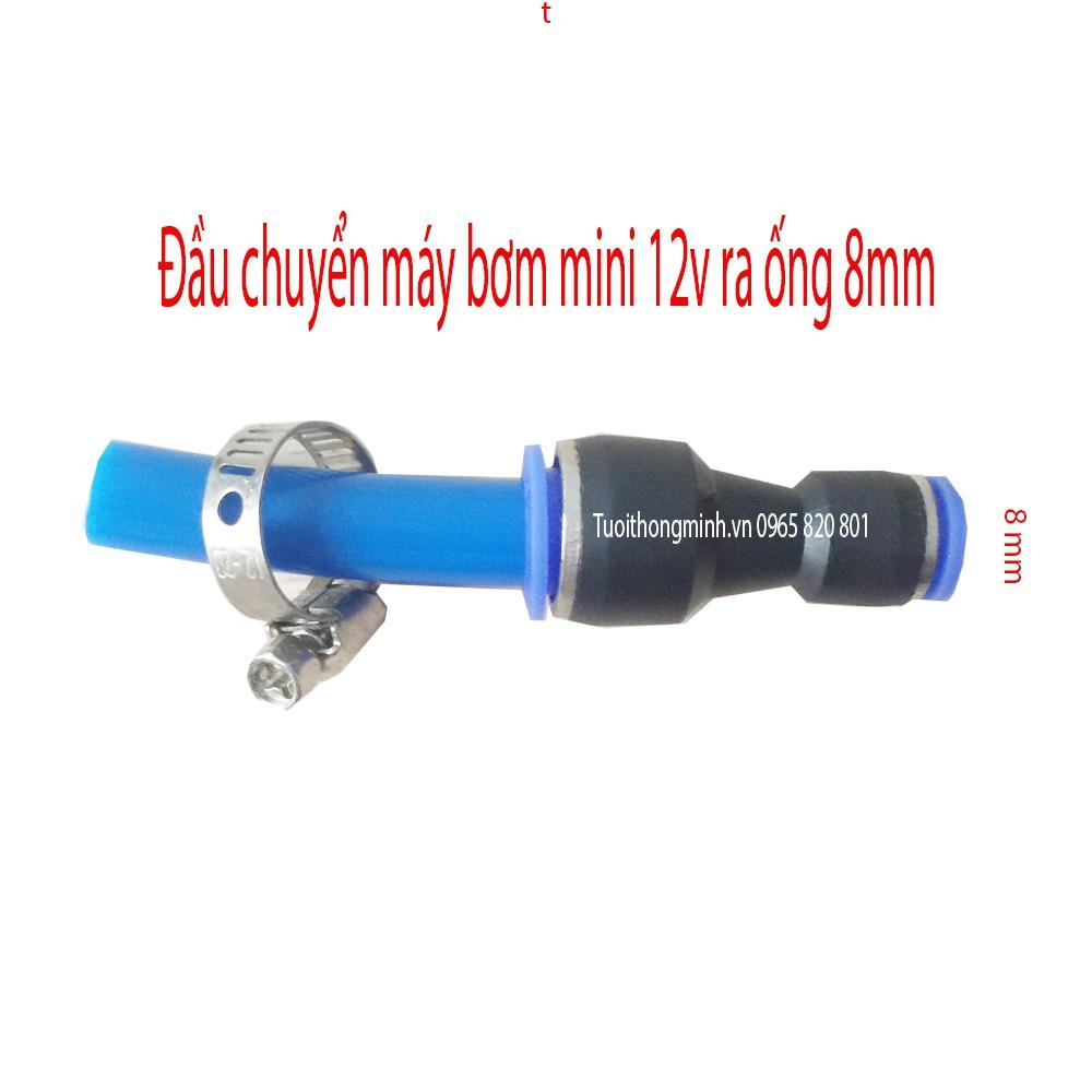 Đầu chuyển từ bơm mini ra ống 8mm