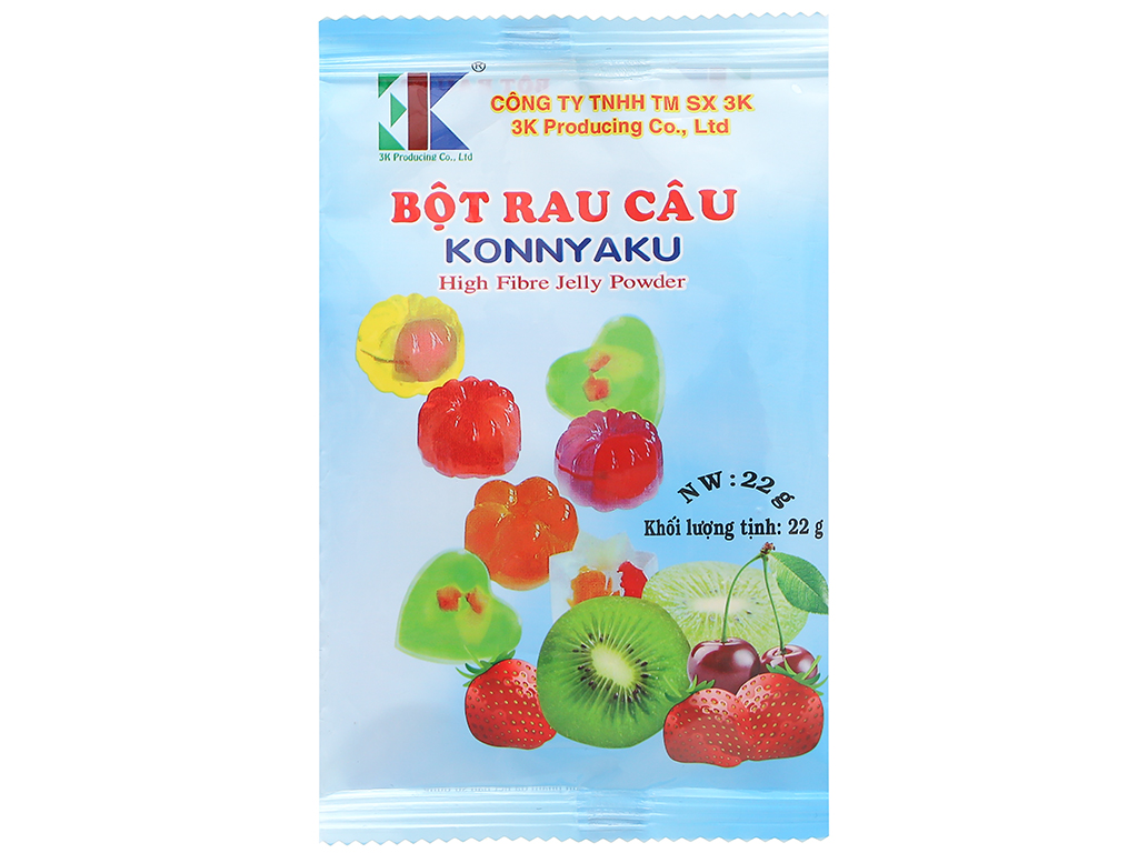 Bột Rau Câu Konnyaku 22g