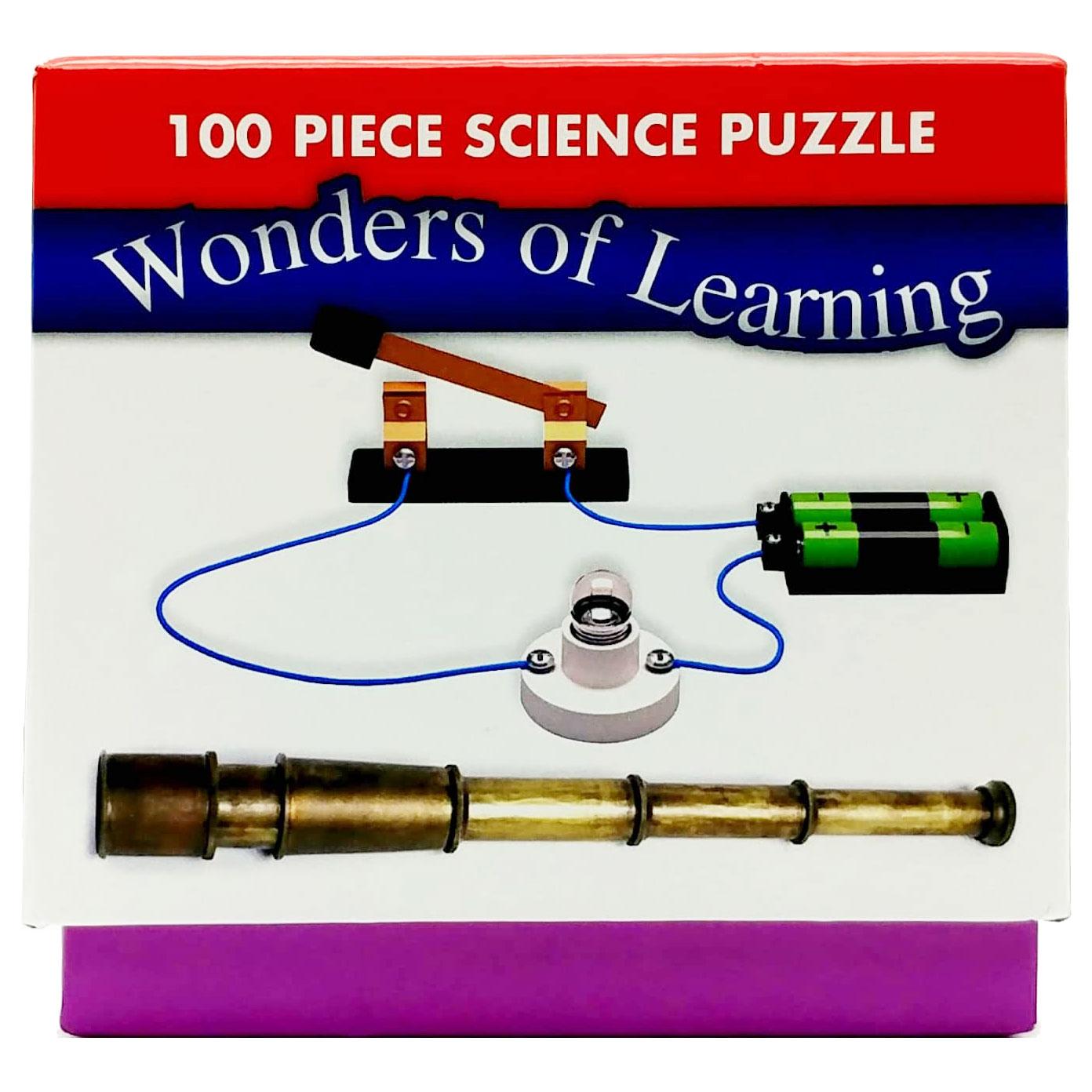 Wonders Of Learning - 100 Piece Cube Jigsaw Puzzle - Science - Periodic Table Of The Elements