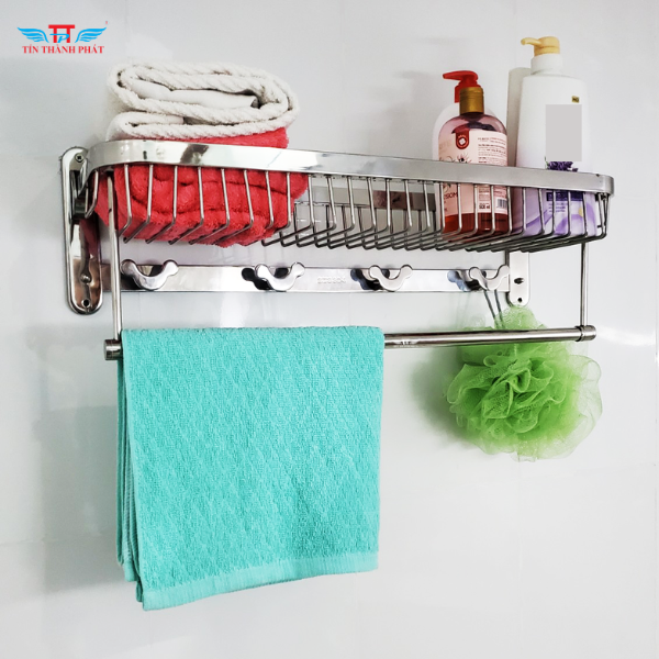GIÁ TREO KHĂN PHÒNG TẮM INOX ĐA NĂNG TÍN THÀNH PHÁT