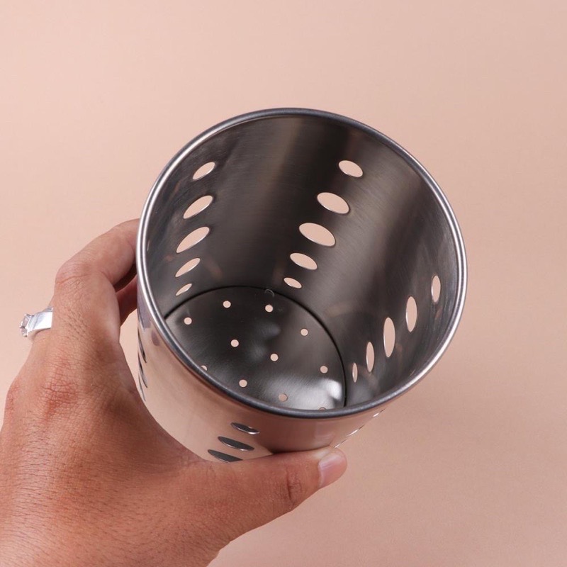 Ống đựng đũa muỗng inox 304 hàng dày