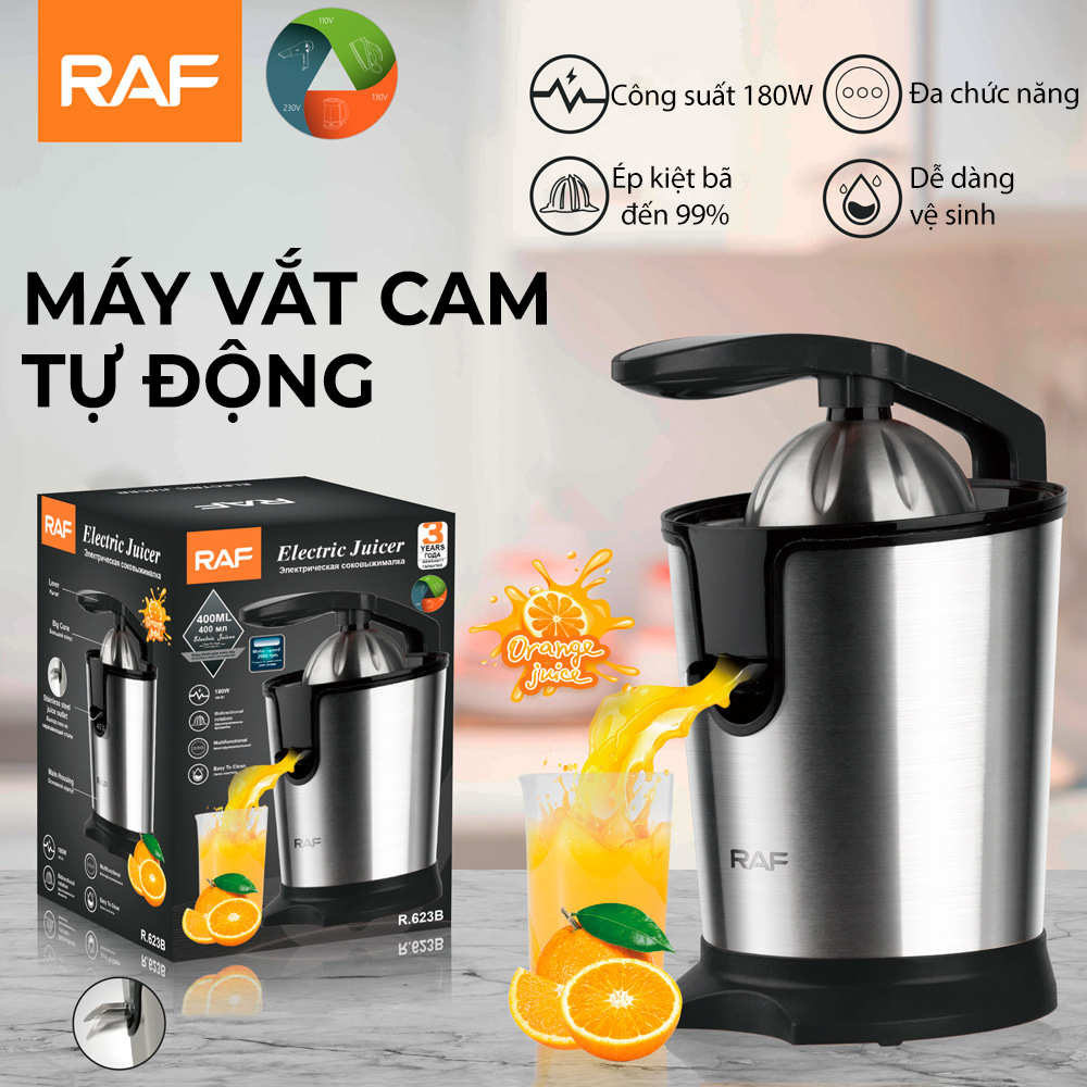 Máy vắt cam gia đình tự động RAF- K1422