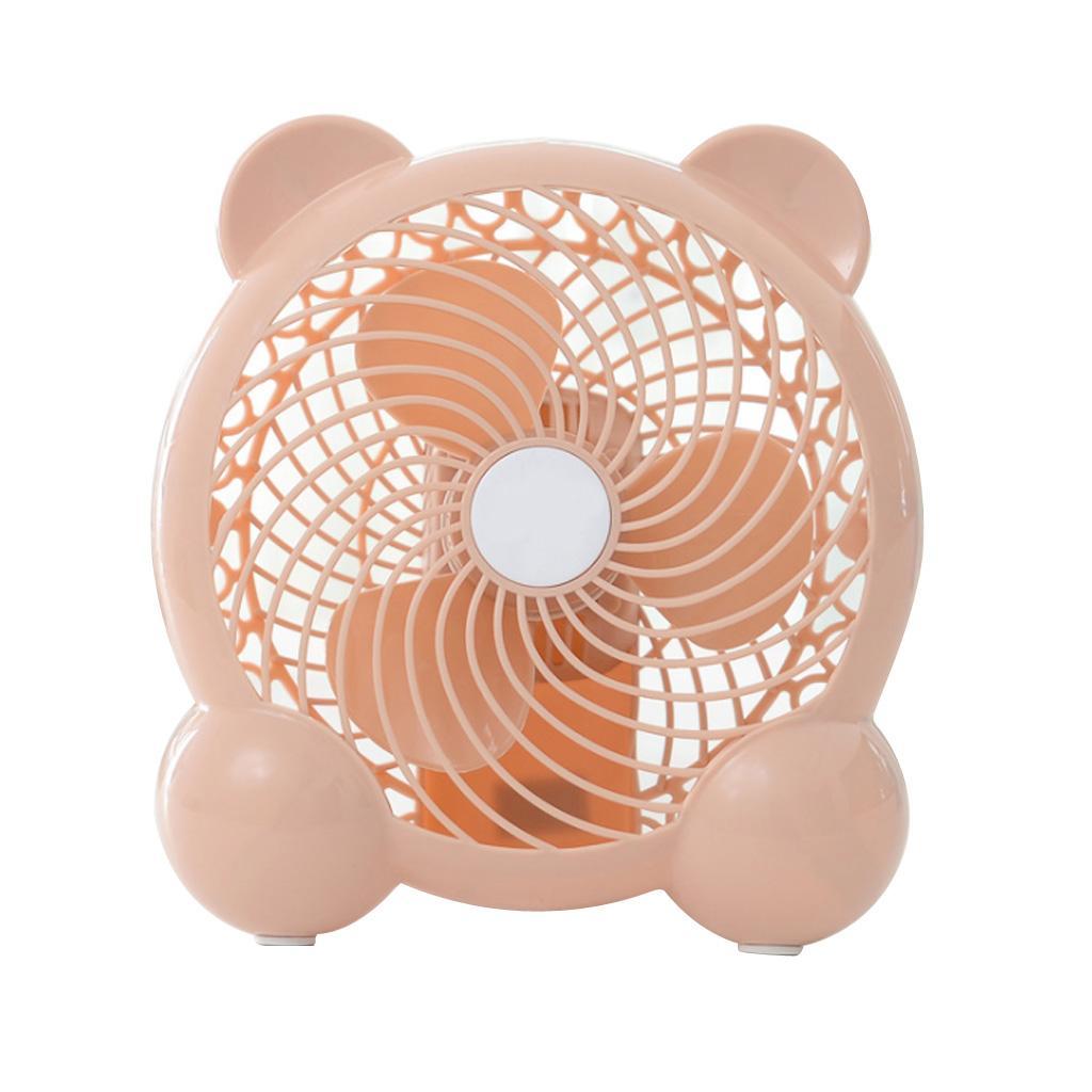 USB Fan Mini Portable Desktop Cooling Desk Quiet Fan Rechargeable