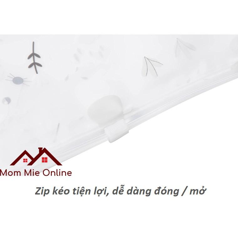 Túi zip nhựa đựng vật dụng, quần áo chống thấm - J166