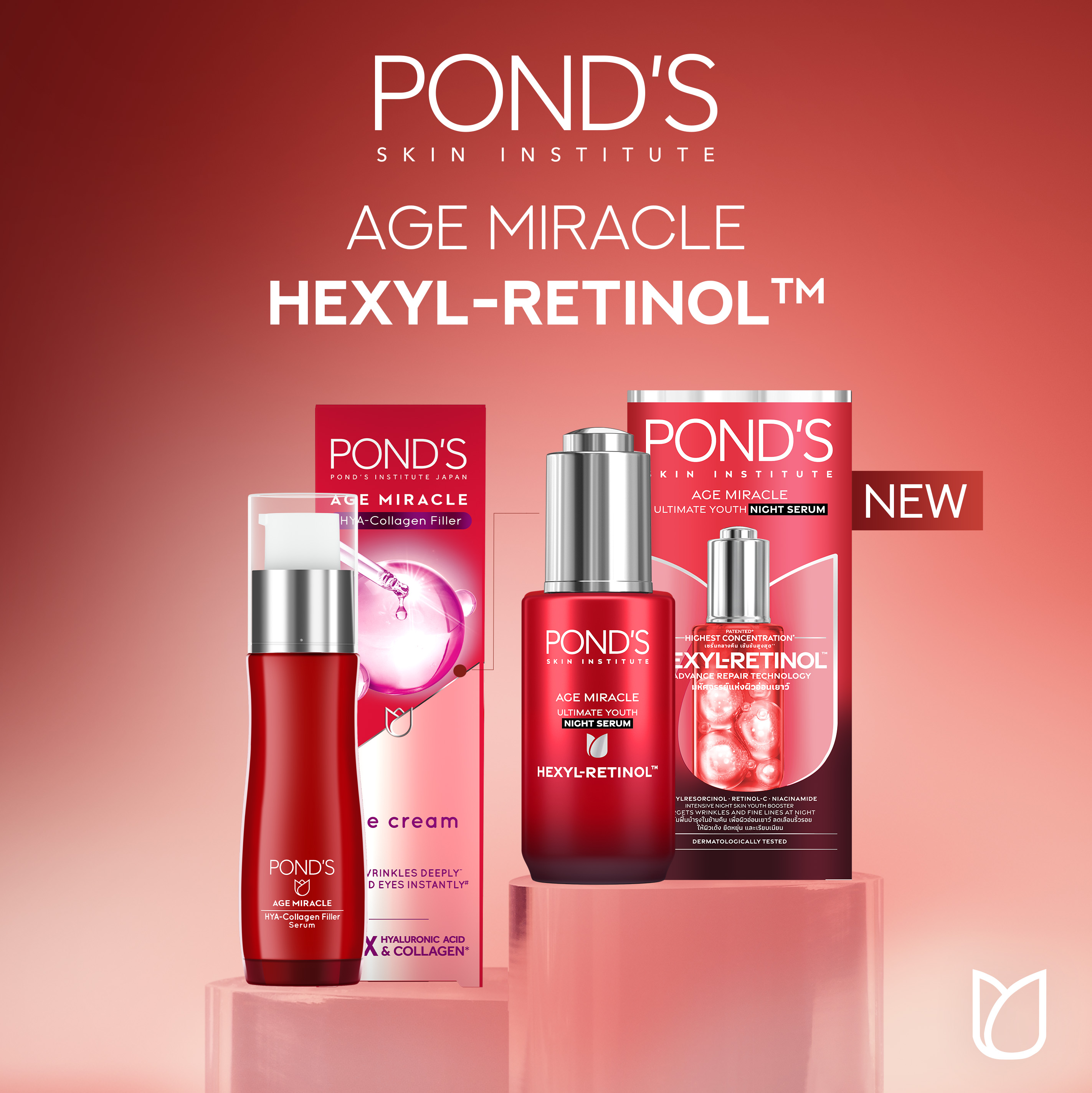 Serum Ngăn Ngừa Lão Hóa Pond'S Age Miracle Double Action (30ml)