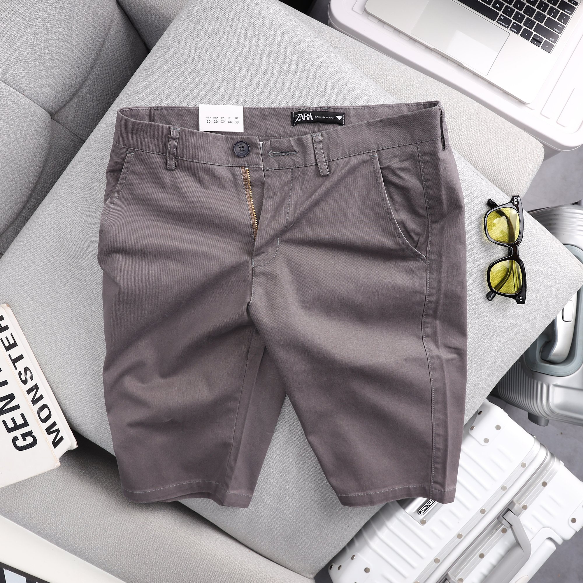 Quần short nam kaki Hàn Quốc mẫu mới siêu hấp dẫn mặc trong mọi điều kiện thời tiết