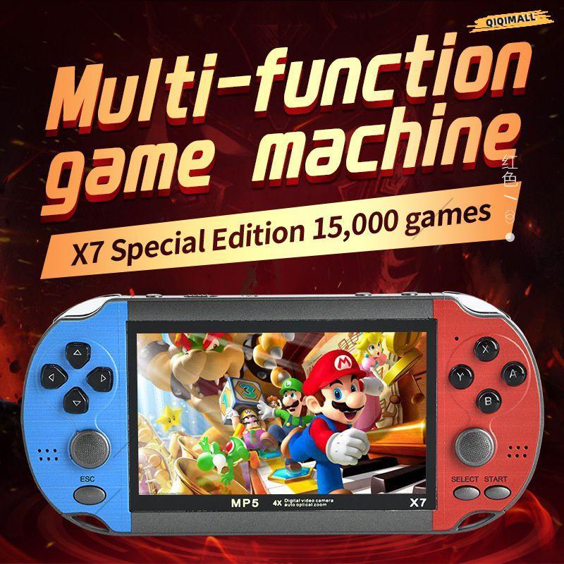 PSP X7/X7 Plus Tay Cầm Chơi Game SFC Di Động Máy Chơi Game Joystick, Hỗ Trợ TF Thẻ ]