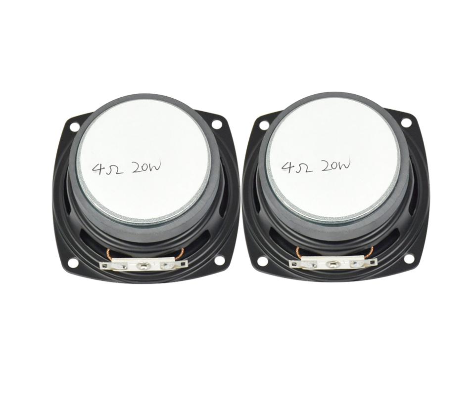 Aiyima 2pc 3 inch 4 ohm 20w loa âm thanh đầy đủ loa bass loa đa phương tiện Color: 8Ohm