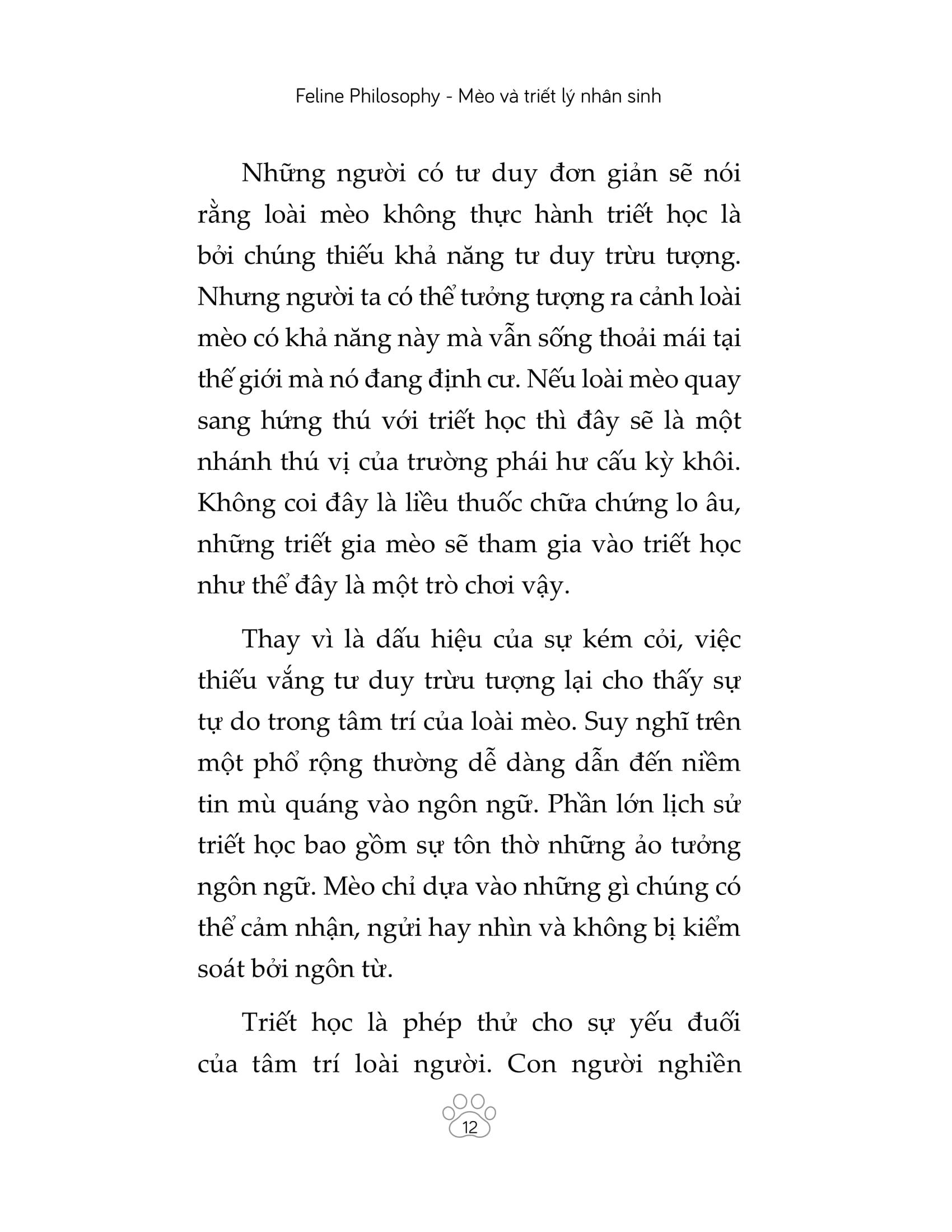 Mèo Và Triết Lý Nhân Sinh