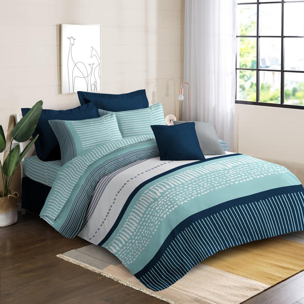 Bộ chăn ga chần bông Studio One Arte MicroXT Sateen, gồm 5 món