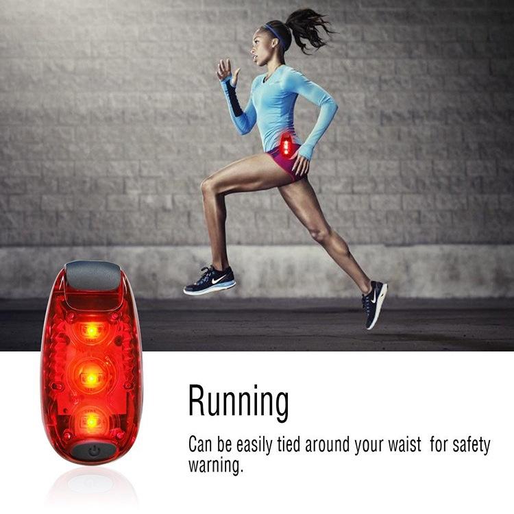 Đèn Cảnh Báo Mini Gắn Đuôi Xe Đạp Leo Núi Tiện Lợi