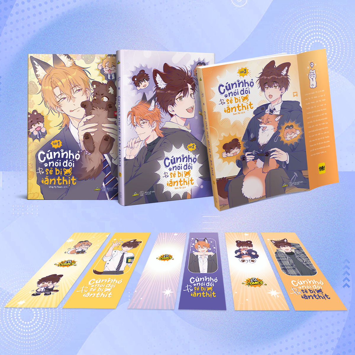 Sách - Cún Nhỏ Nói Dối Sẽ Bị Ăn Thịt - Tập 3 - Tặng Kèm Bookmark Hai Mặt