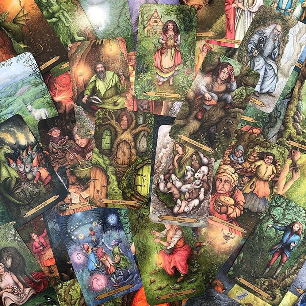 Bài Tarot Forest Of Enchantment Đá Thanh Tẩy