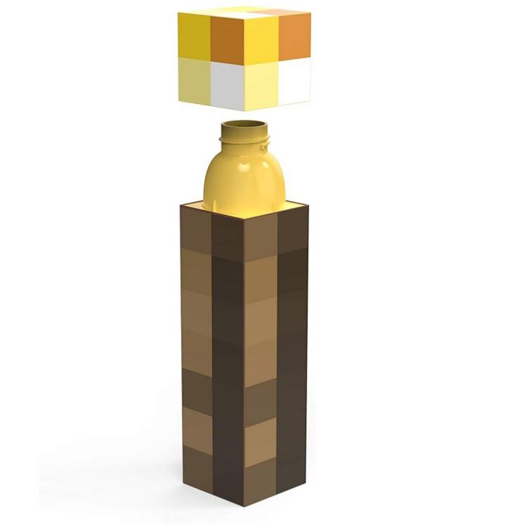 Bình nước Minecraft hình đuốc