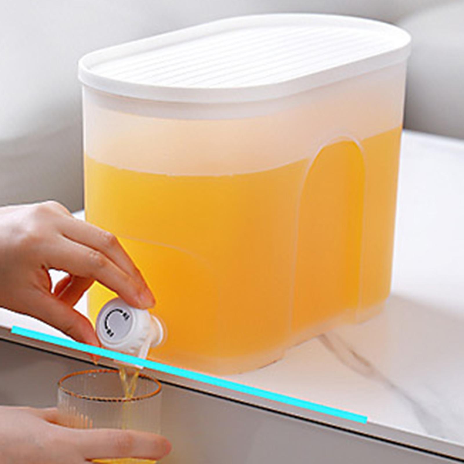 Summer Cold Water Jug Water Pitcher with Faucet Cold Kettle for