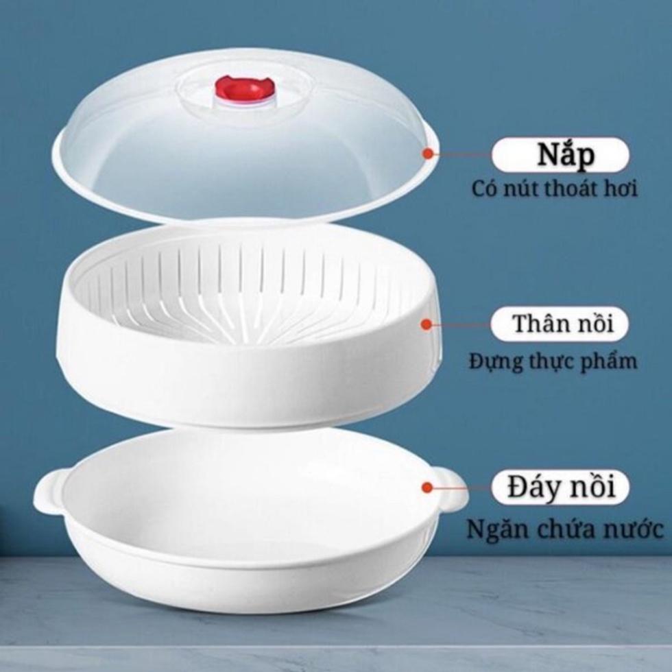 Bộ Khay Hấp Lò Vi Sóng 5625