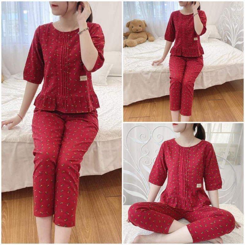 Đồ bộ mặc nhà sau sinh cao cấp thu đông