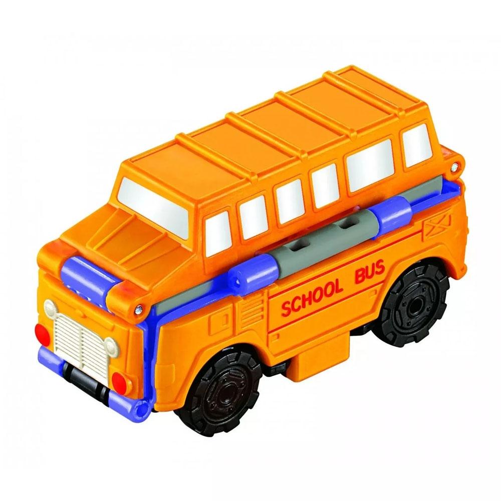 Đồ Chơi Xe Biến Hình Transracers Tour Bus / School Bus - Vecto VN463875-10