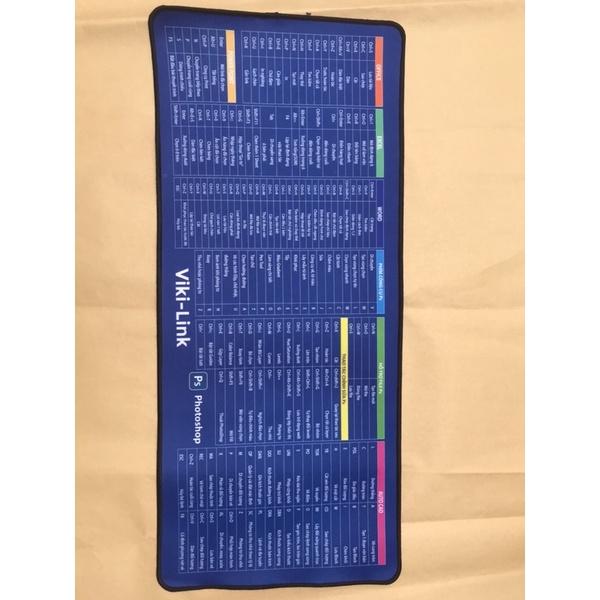 Bàn Di Chuột Cỡ Lớn 30-70cm,Pad Chuột,Lót Chuột Phím Tắt Văn Phòng Cao Cấp - Bàn Di Công Thức