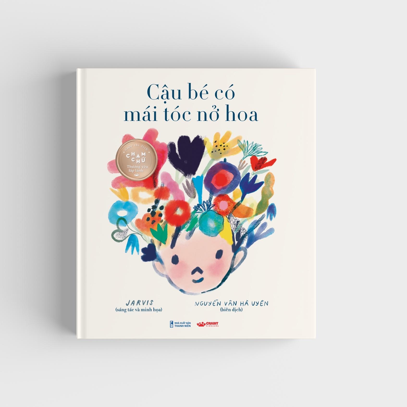 Sách - Sách Chạm Chữ - Cậu Bé Có Mái Tóc Nở Hoa - Bìa Cứng