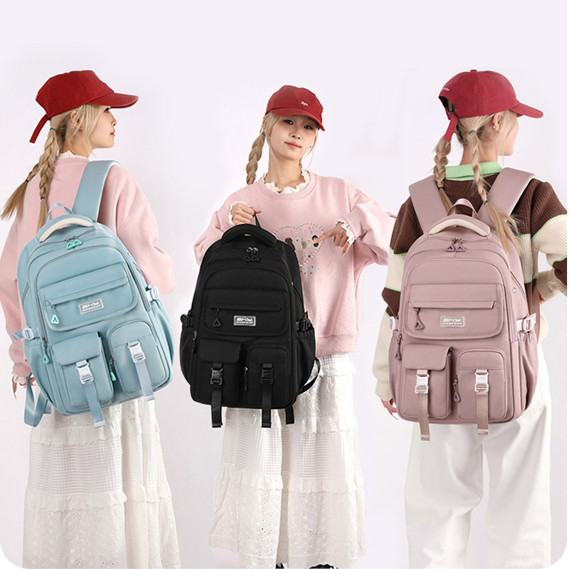 Balo thời trang phong cách Hàn Quốc dày dặn chống thấm nước dùng cho đi học, đi chơi - BEE GEE – BLTT9163