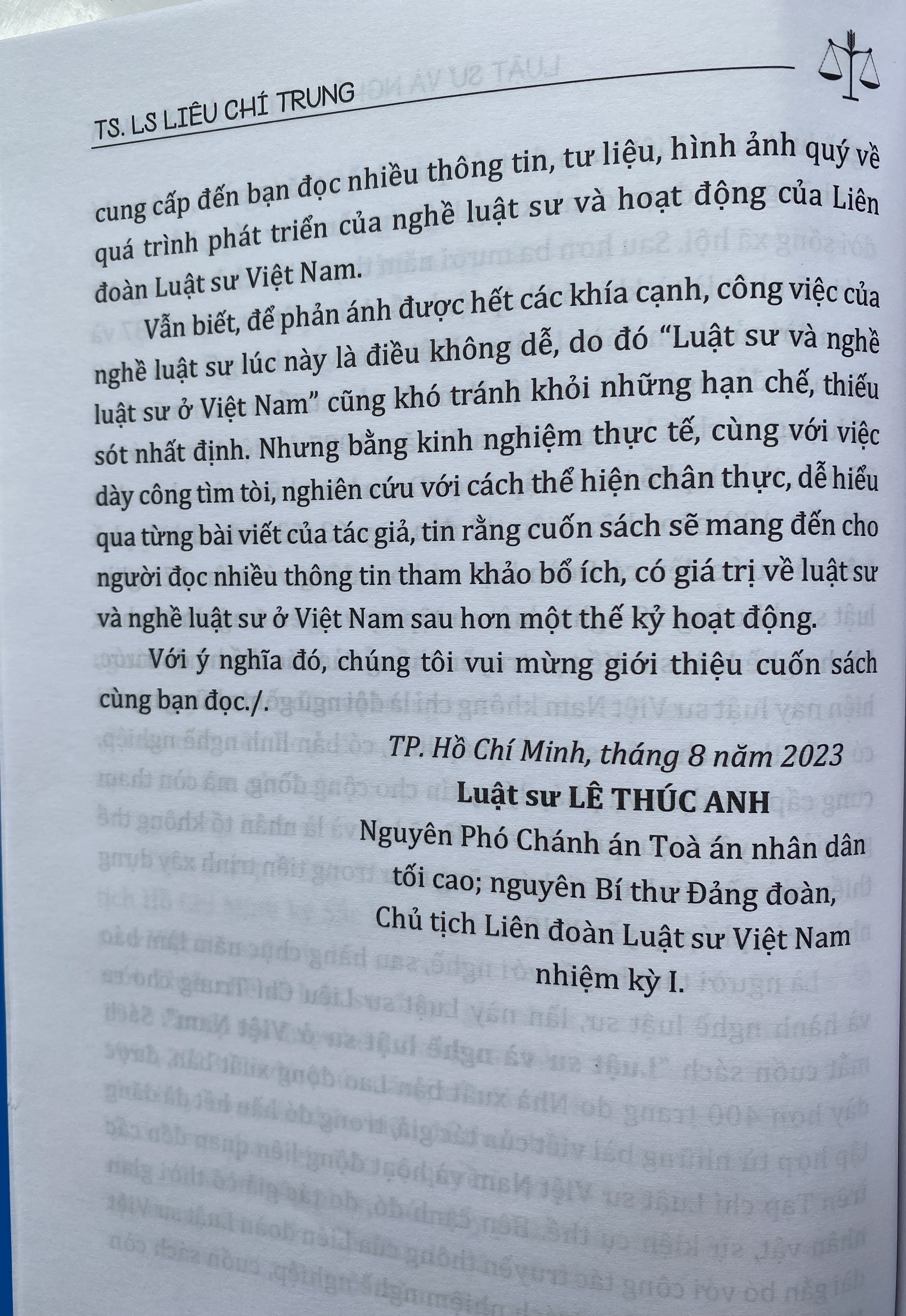 Luật Sư Và Nghề Luật Sư Ở Việt Nam
