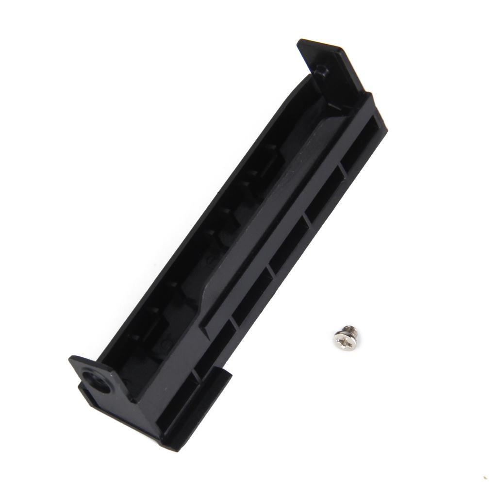 4-7pack Laptop Hard Drive Caddy Cover with Screw for DELL LATITUDE E4310 Black