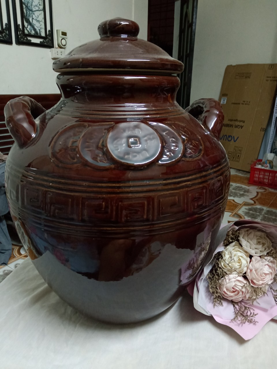 Chum đựng rượu loại 10L