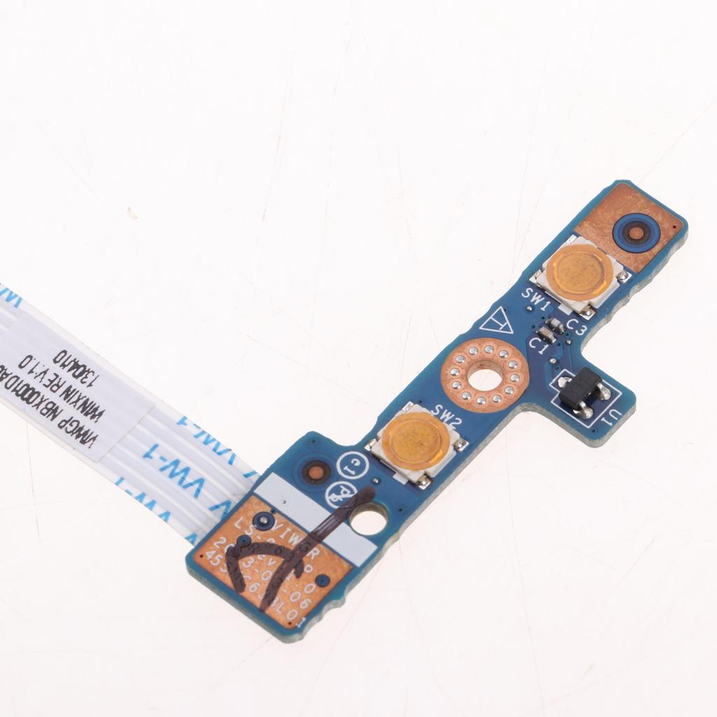 Laptop Power Button Switch Board with Flex Cable for Lenovo G500 LS-9631P