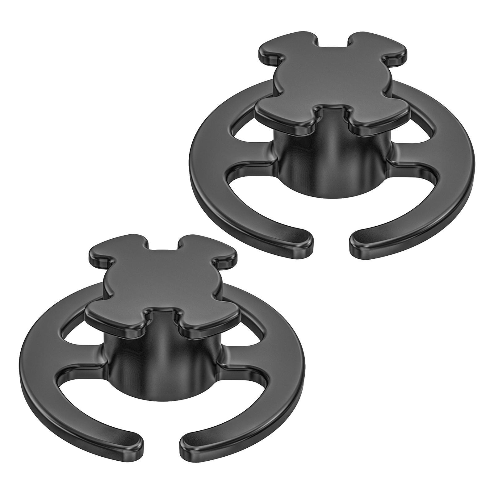 4x Ski Helmet Mask Holder Clip Masque Bracket for Snowboarding Snow Sports Outdoor Skiing
