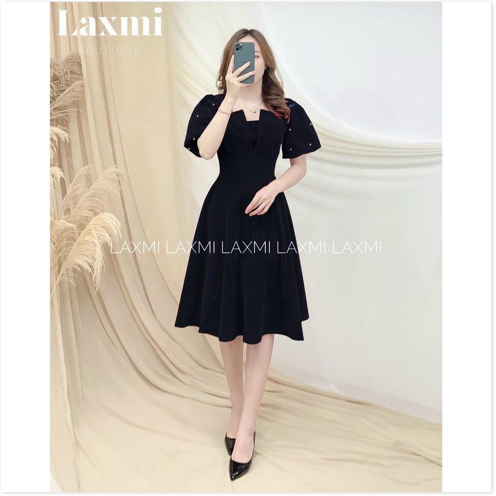 ĐẦM UMI KIỂU DÁNG XÒE,2 MÀU SANG CHẢNH,CHẤT LIỆU THOÁNG MÁT THỜI TRANG KING STORE
