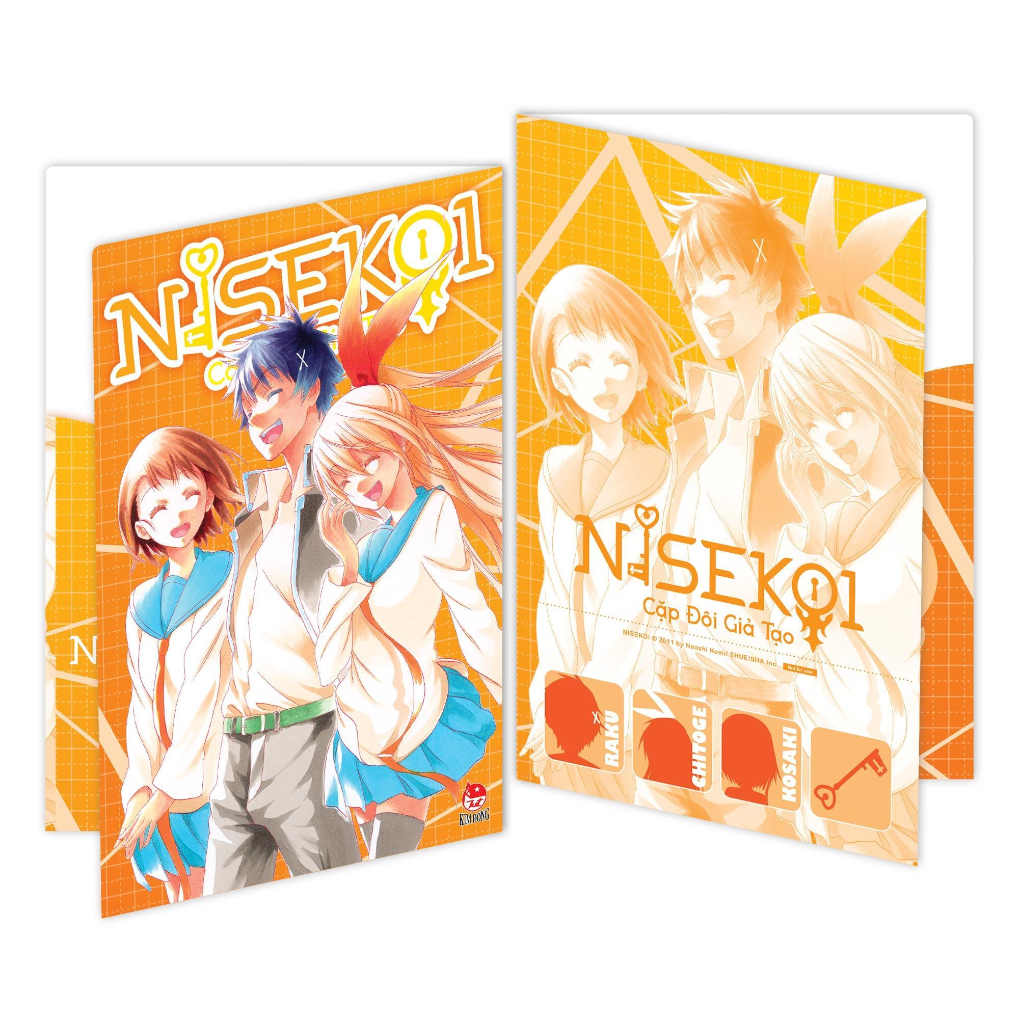 Sách - Nisekoi - Cặp Đôi Giả Tạo - Tập 10 - Người Thương - Tặng Kèm Kẹp File Giấy