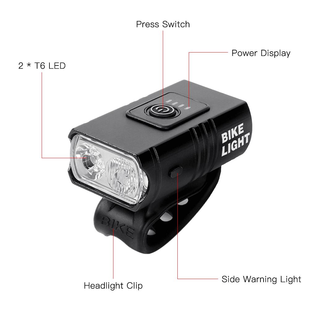 Đèn LED cho xe đạp có màn hình hiển thị