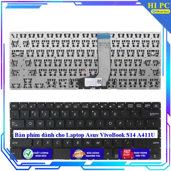 Bàn phím dành cho Laptop Asus VivoBook S14 A411U - Hàng Nhập Khẩu mới 100%