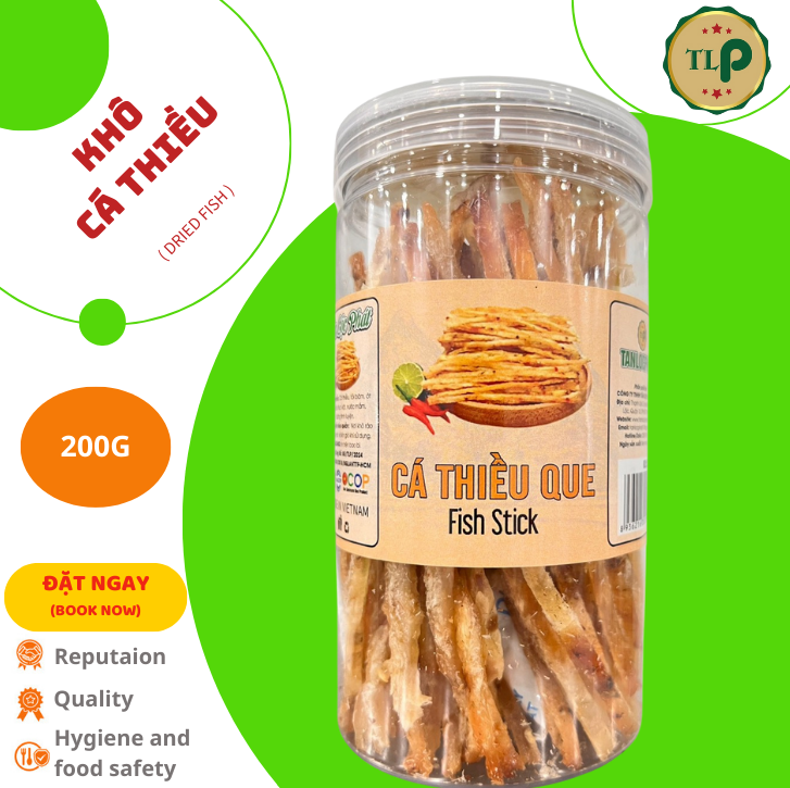 KHÔ CÁ THIỀU TÂN LỘC PHÁT HŨ 200G