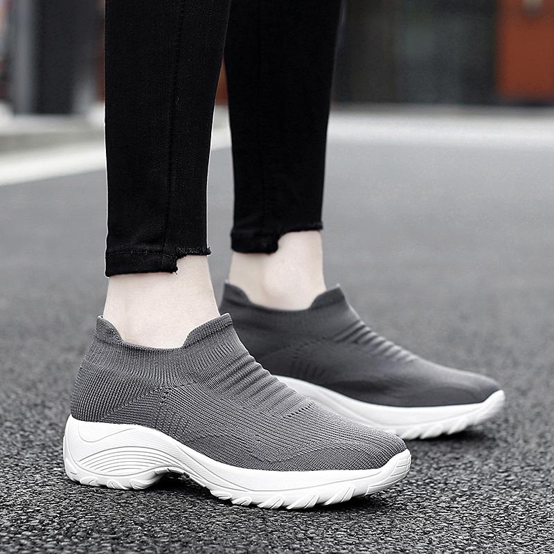 Giày Thể Thao Nữ Cổ Cao Thời Trang 2020