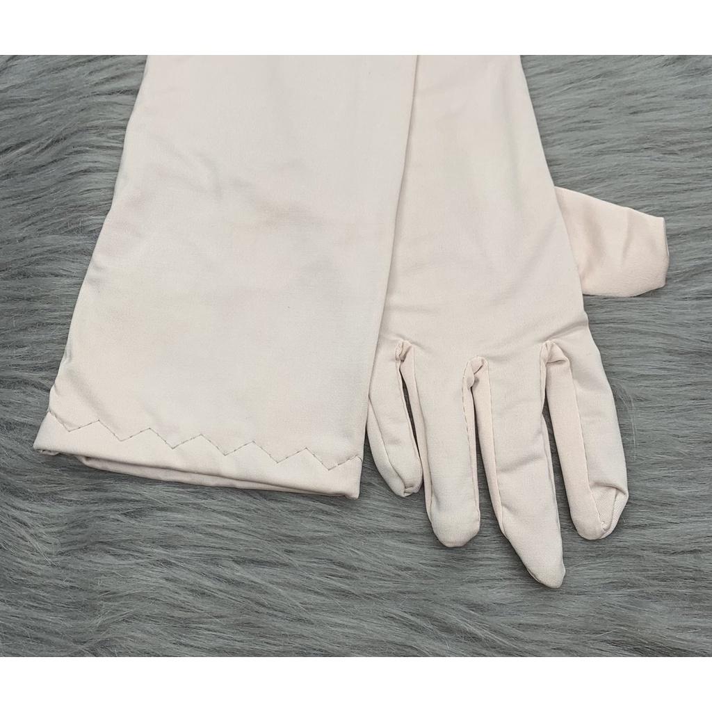Combo 5 đôi găng tay , dài 65cm , thun lạnh 4 chiều ' chống nắng , cao cấp , màu trơn, giao 5 màu ngẫu nhiên , ảnh