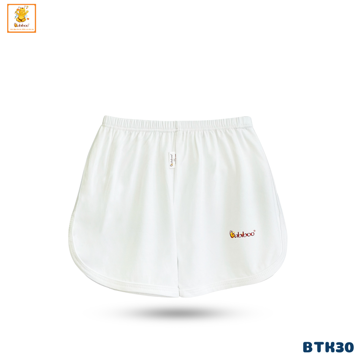 Quần đùi bé trai, bé gái Babiboo quần đùi sơ sinh vải Viscose mềm, mát BTK30