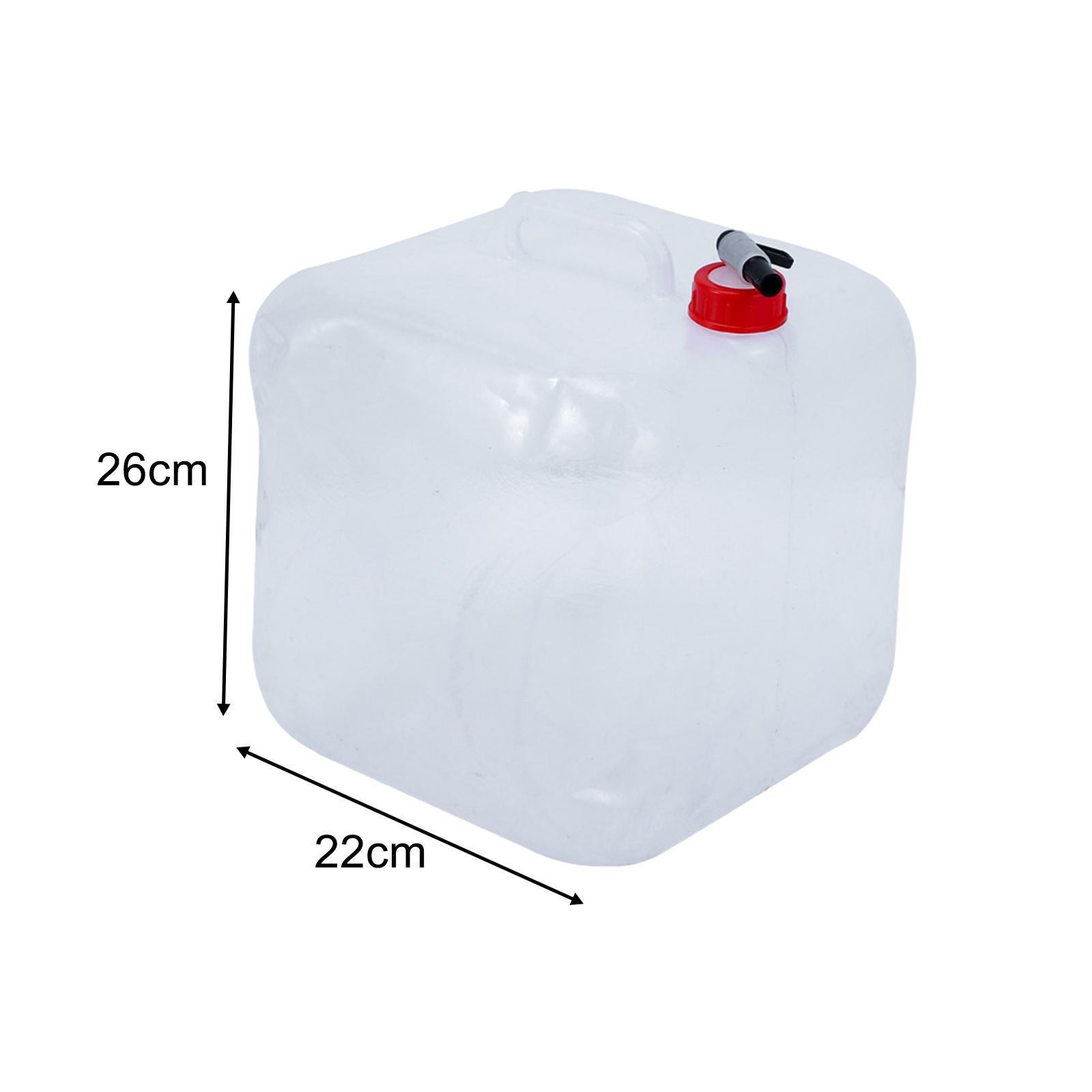 Collapsible Water Container Jug 10L Bucket for Outdoors Drinking Bath Water