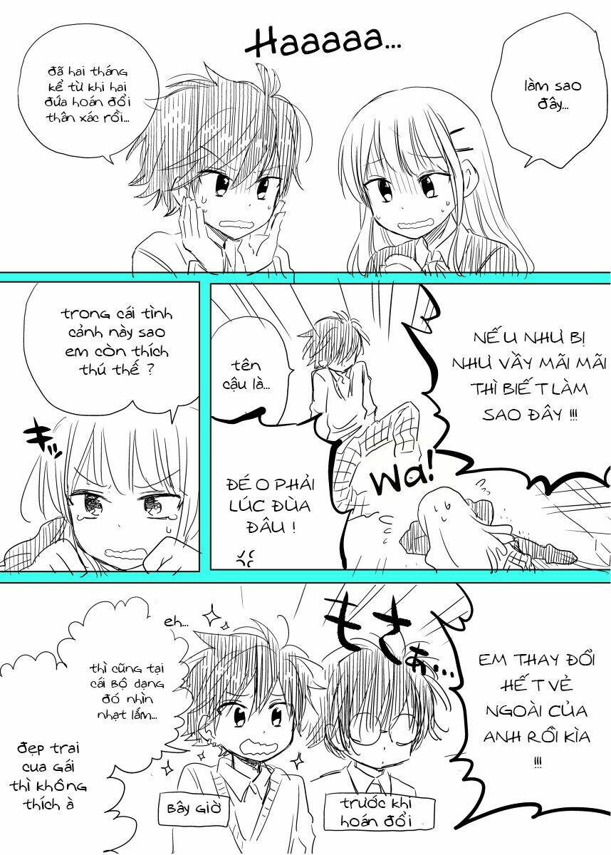 nakami ga irekawatte shimatta danjo no futago chapter 1 2