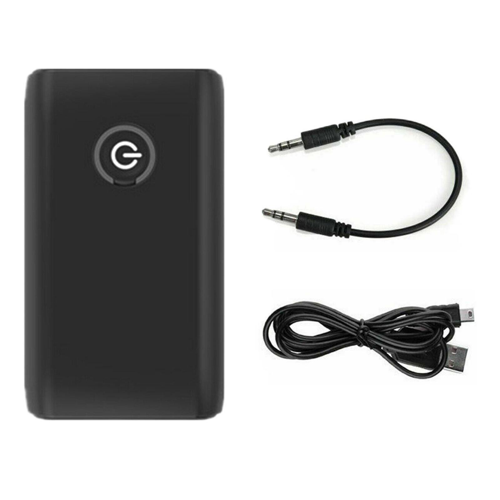 Receiver Transmitter Adapter 3.5mm Jack Handsfree HiFi Music for Car Speaker