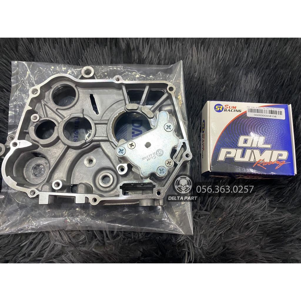 Lốc Bơm Nhớt Rời 110 dày cao cấp DEALIM + Bơm nhớt Rời Độ SUM RACING dùng cho Dream Wave 67 , Si 50 , EX 50....