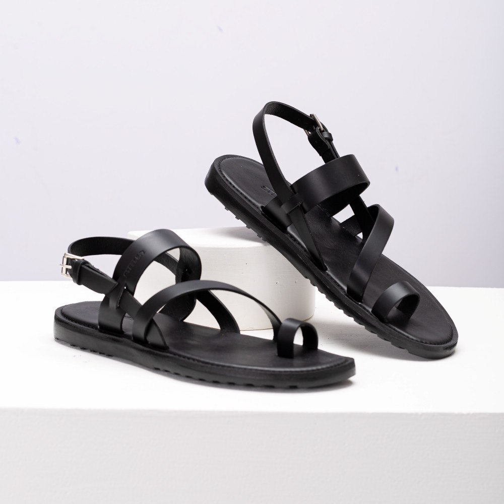 GIÀY SANDAL NAM STEELER - S12 BLACK