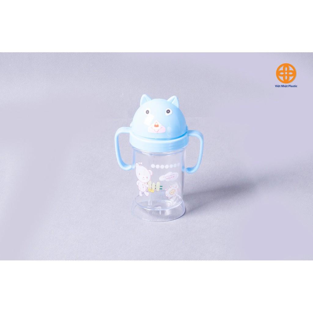 Bình nước có ống hút cho bé tập uống nước chống sặc, chống đổ cho bé