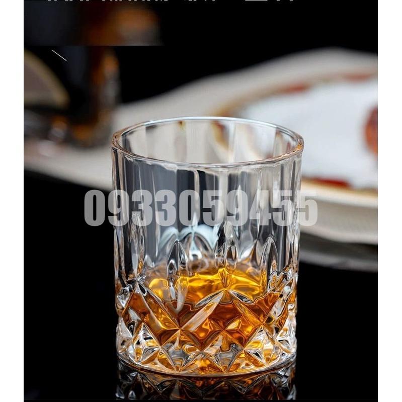 Ly rock thủy tinh pha lê uống whisky rượu mạnh, cốc uống ruou wine glass