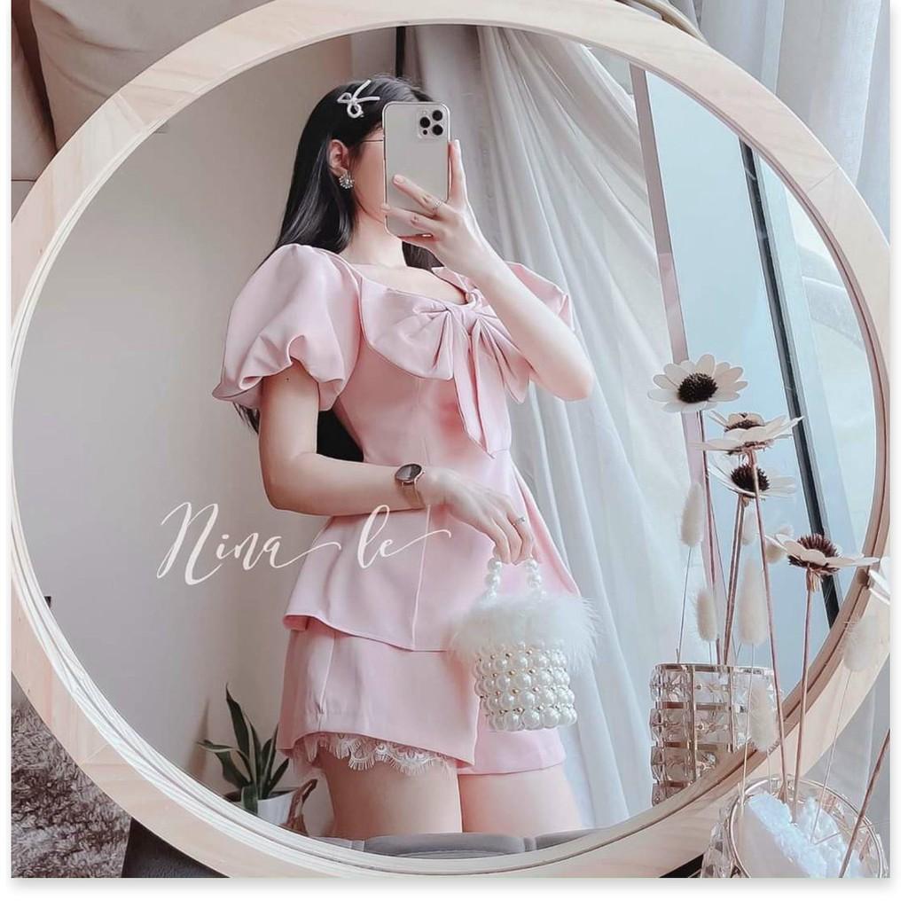 SET ĐŨI MỀM MỊN,THÍCH HỢP ĐI CHƠI,DỰ TIỆC,THIẾT KẾ HỌA TIẾT TRƠN NHƯNG KHÔNG KÉM PHẦN SANG TRỌNG LANA FASHION