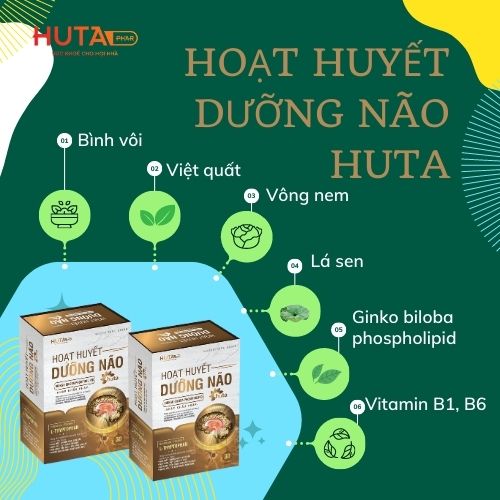 HOẠT HUYẾT DƯỠNG NÃO - 1 LỌ 30 VIÊN